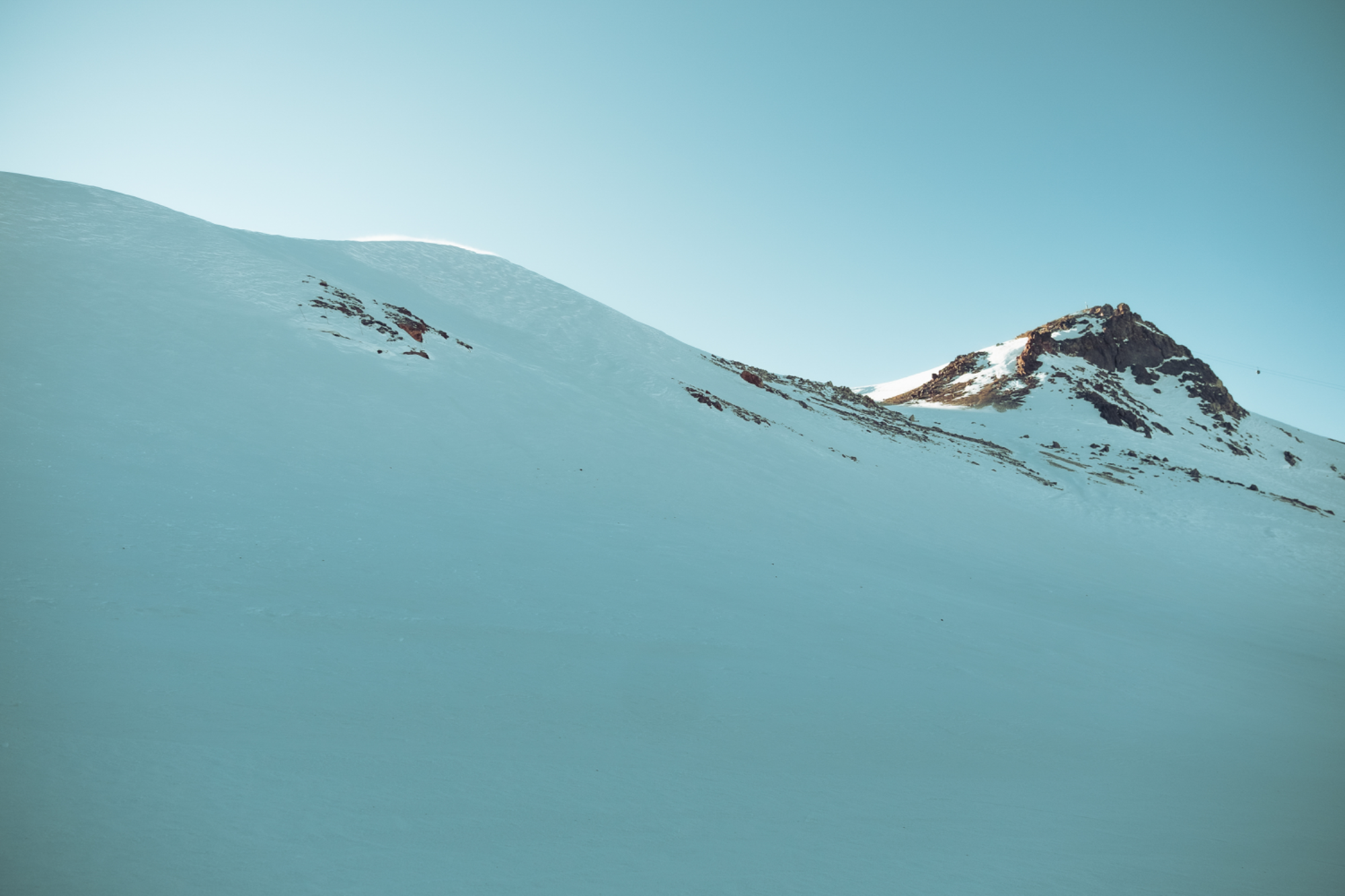 Above Mammoth Mountain, California